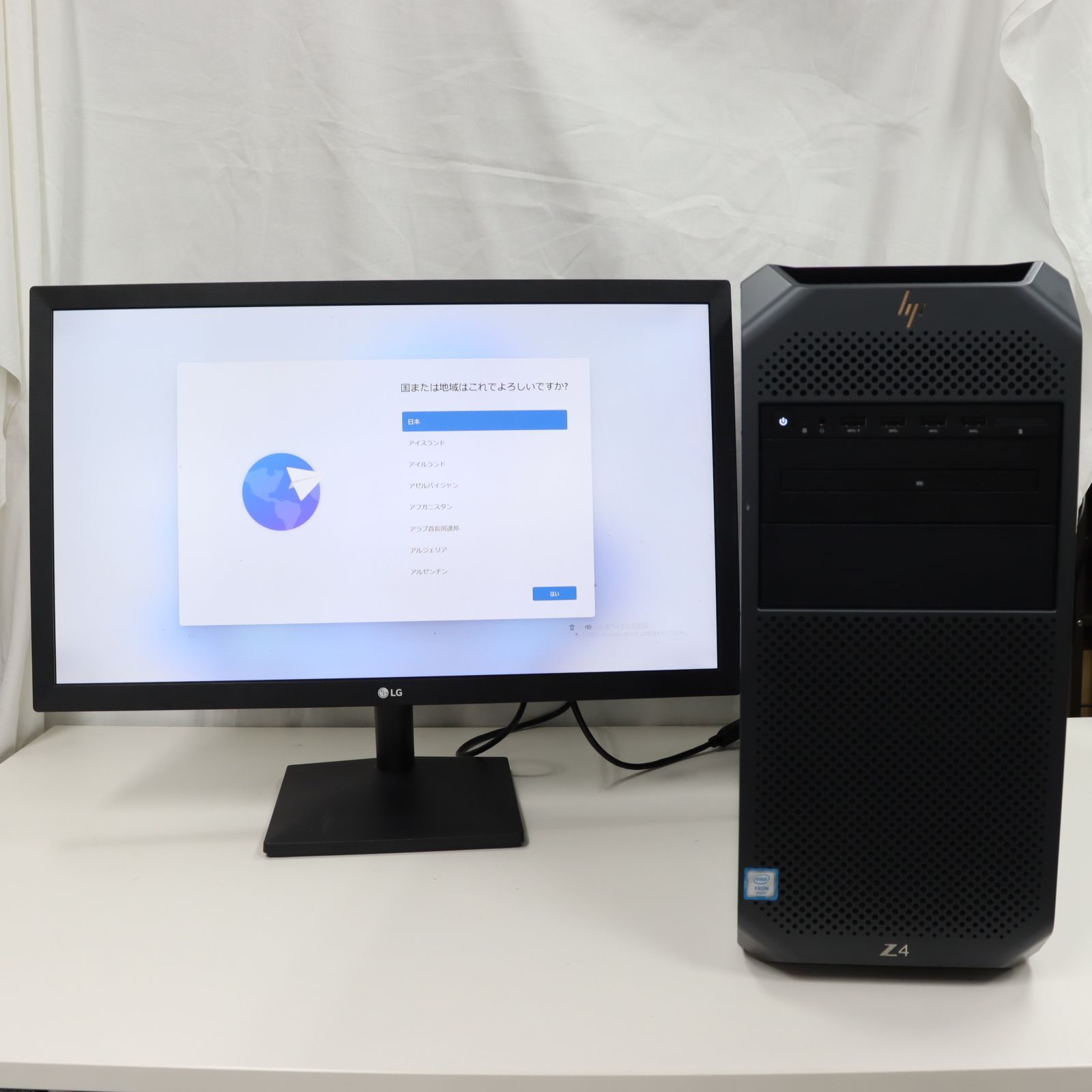 HP Z4 G4ワークステーション 1JP11AV|Intel Xeon W-2133 |メモリー64GB|SSD512GB HDD 4TB HDD