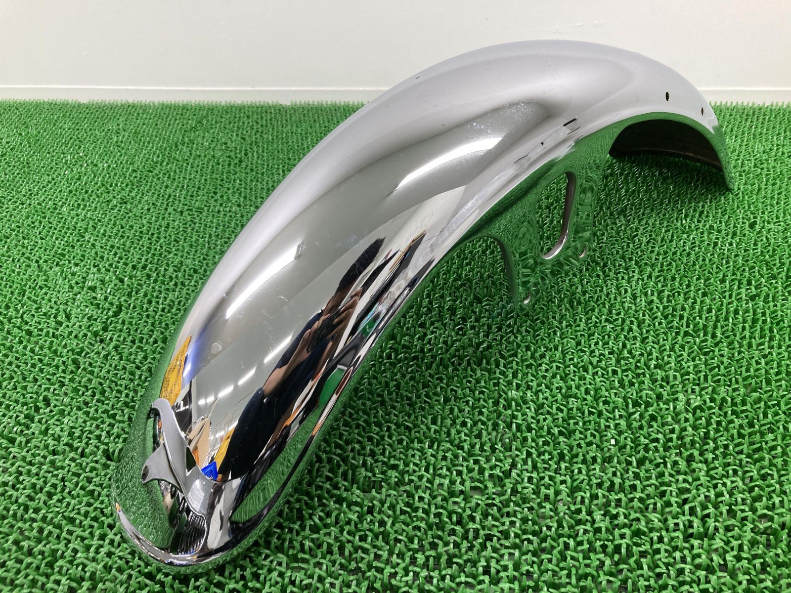 SR400 フロントフェンダー ヤマハ 純正 中古 バイク 部品 RH01J コケキズ無し 品薄 希少品 車検 Genuine