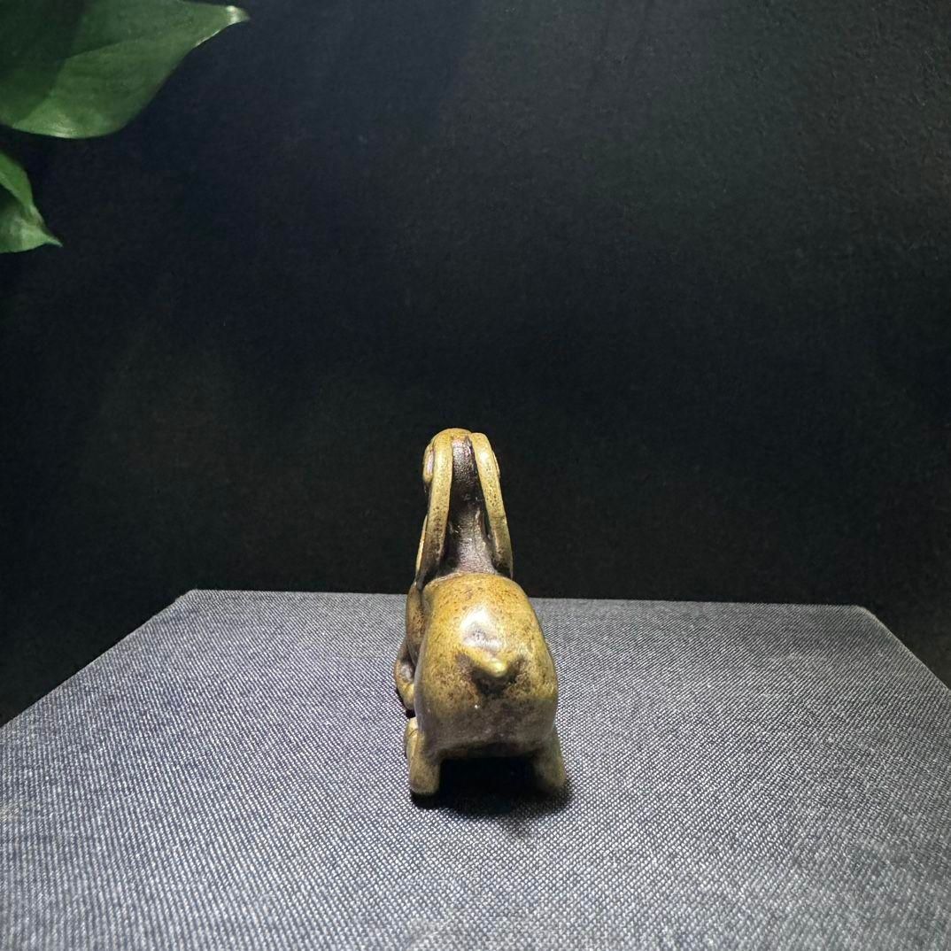 吸水獣 鎮尺 茶寵 茶道具 書道具 文房具 装飾品 工芸品 美術品 置物