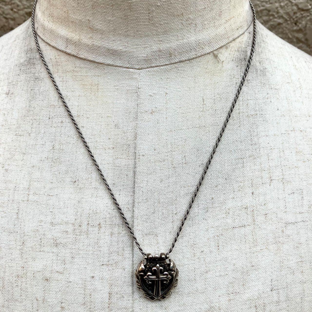 SILVER925 CROSS TOP DESIGN NECKLACE /シルバー/ネックレス SILVER925 CROSS TOP DESIGN NECKLACE /シルバー/ネックレス
