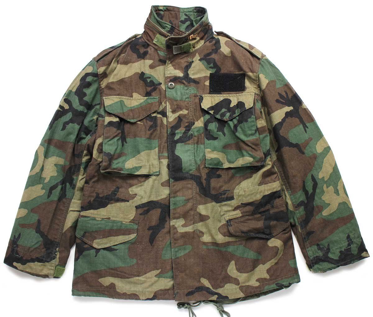 80s 米軍 U.S.ARMY ウッドランドカモ M-65 フィールドジャケット