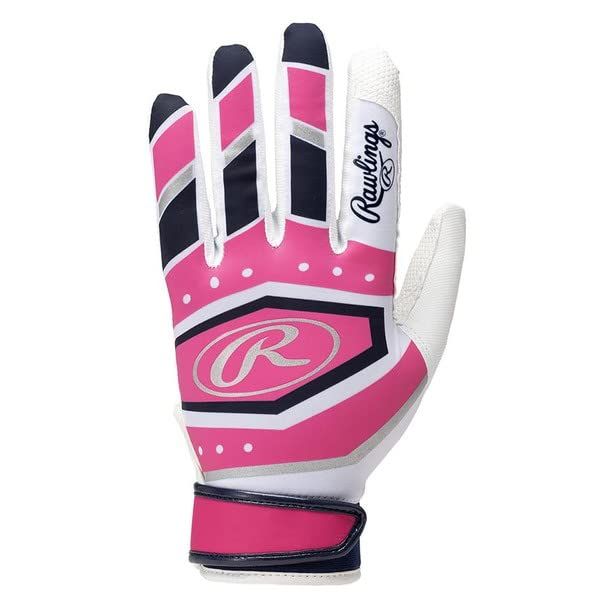 Rawlings 軟式グローブ ホワイト/ピンク ローリングス 軟式グローブ ピンク（野球グローブ、ミット