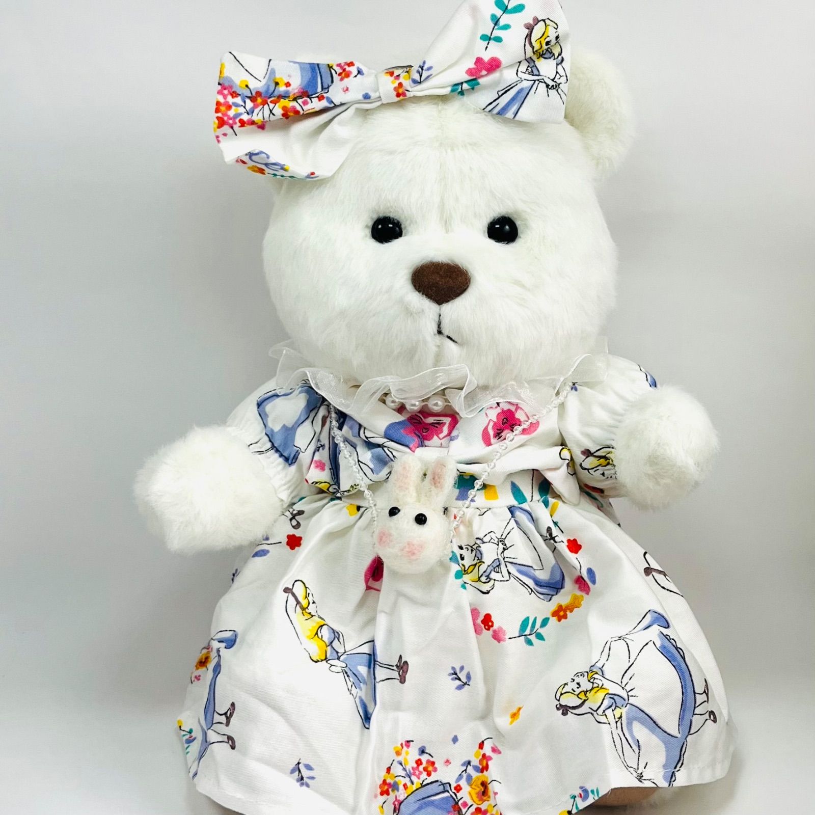 赤ちゃんベア クマのぬいぐるみ 可愛い シロクマちゃん 洋服 赤ちゃんベア クマのぬいぐるみ 可愛い シロクマちゃん 洋服