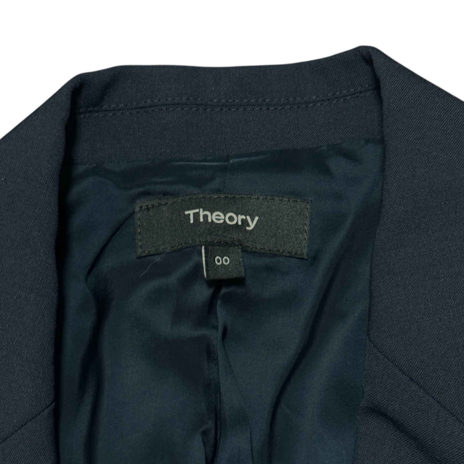 Z1390 Theory セオリー スーツセットアップ ネイビー レディース
