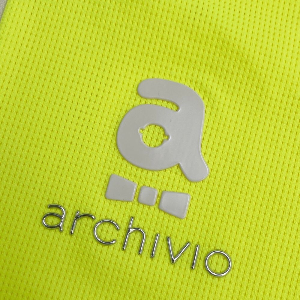 サイズ：36 ARCHIVIO アルチビオ 半袖 メッシュ ジップジャケット