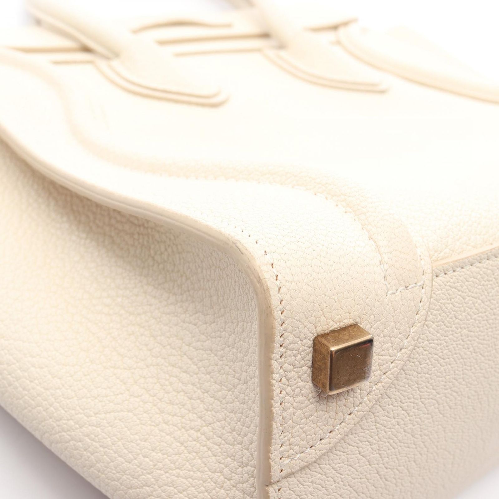 正規品　セリーヌ ラゲージマイクロショッパー celine アイボリー セリーヌ CELINE トートバッグ ラゲージ マイクロショッパー