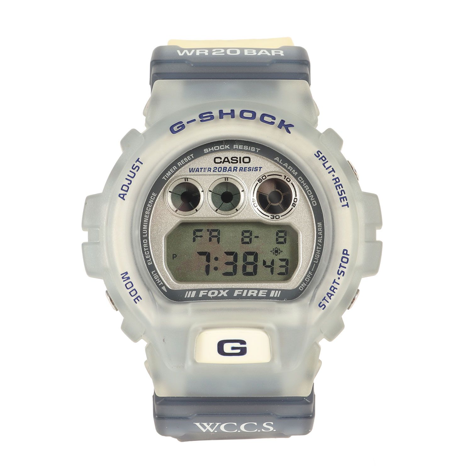 G-SHOCK DW-6900WC W.C.C.S 限定　マンタ　珊瑚礁　美品 CASIO G-SHOCK DW-6900WC-3T 初代 WCCS マンタ / 珊瑚礁