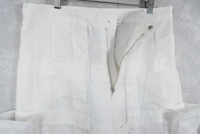 GS UK TECHNO ジーエス テクノパンツ WHITE M