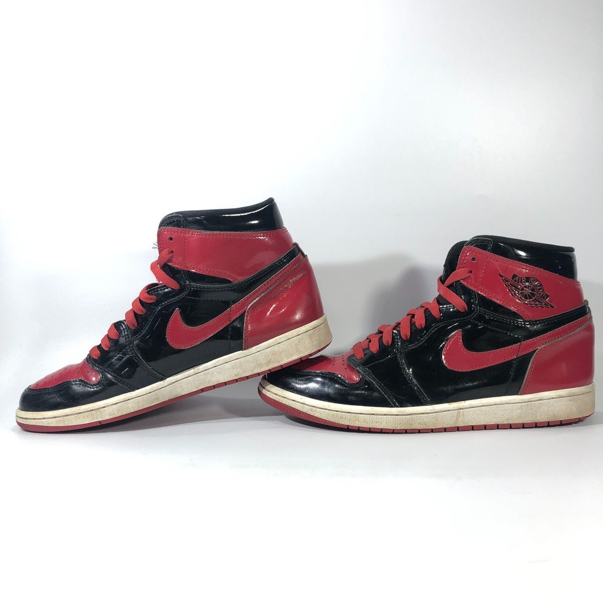 NIKE ナイキ AIR JORDAN 1 RETRO HIGH OG Patent Bred 555088 063 28cm US10 宅急便 -  メルカリ