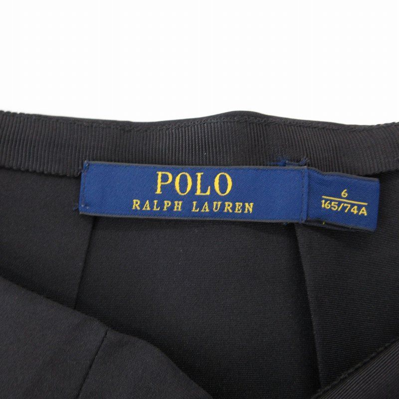 美品　ポロラルフローレン　スカート　レザー　羊革　シルク100　プリーツ ポロ ラルフローレン POLO RALPH LAUREN 美品 プリーツスカート