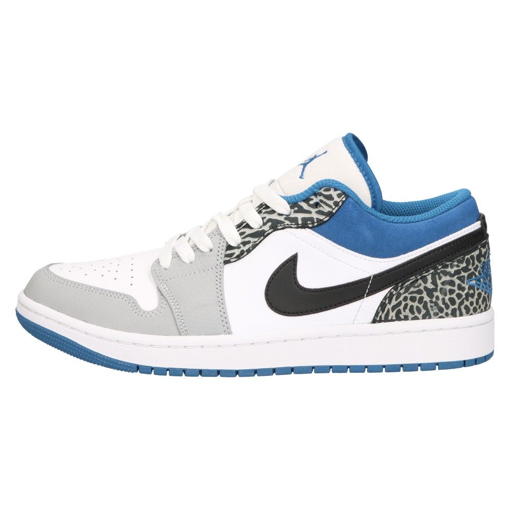 NIKE (ナイキ) AIR JORDAN 1 LOW TRUE BLUE エアジョーダンワン ローカットスニーカー トゥルーブルー セメント ...