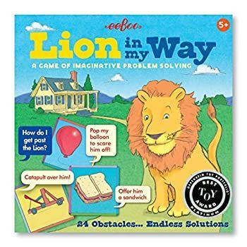 eeBoo Lion in My Way 問題解決 障害物ボードゲーム 子供用