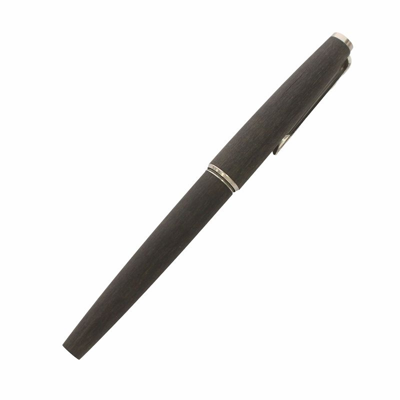 モンブラン MONT BLANC 万年筆 ウッド 木製 ペン先585 14K 筆記用具 グレー /IR □GY18 - メルカリ