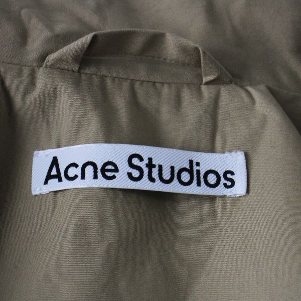 Acne Studios アクネ ストゥディオズ Casual Cotton Jacket カジュアル