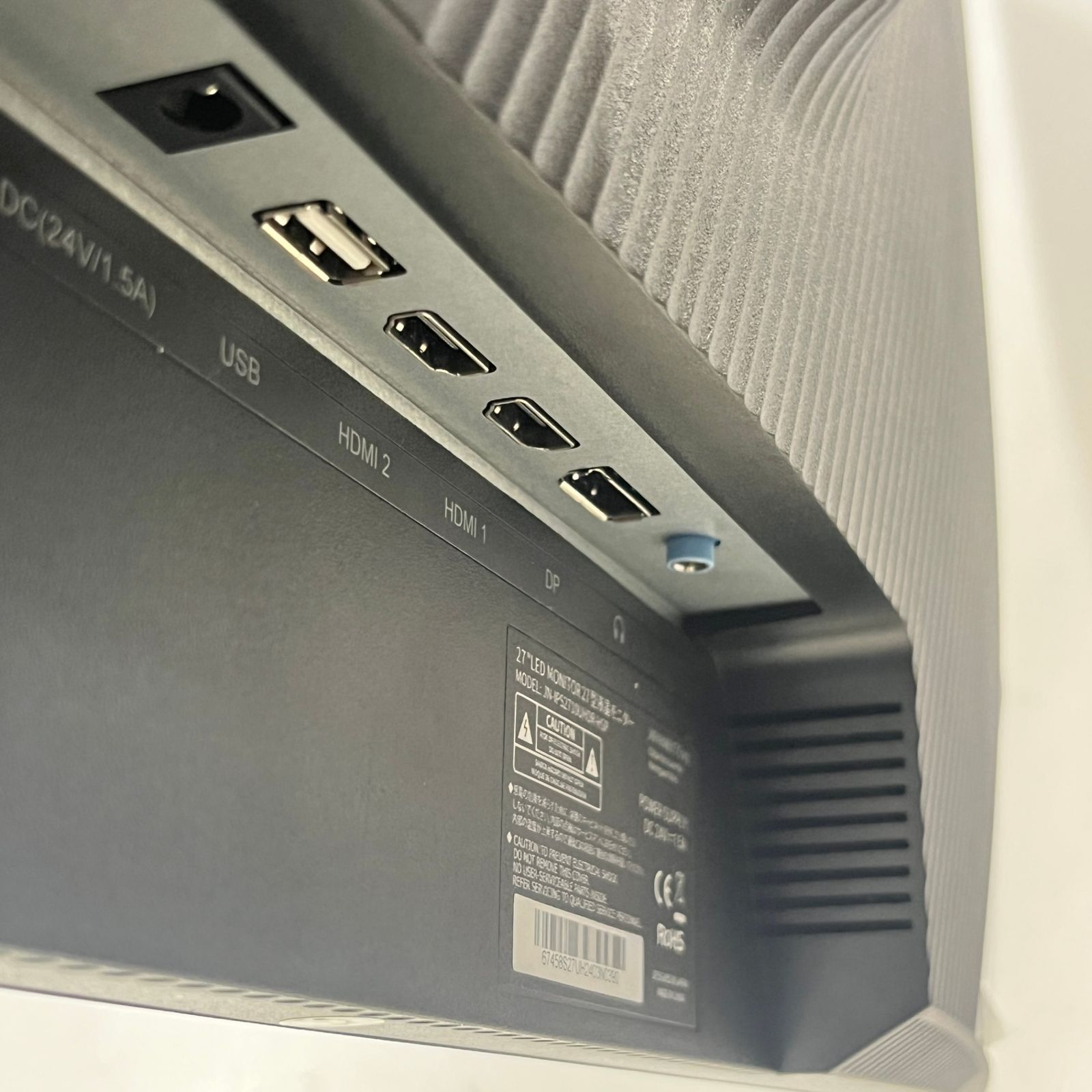 JAPANNEXT 27インチ 4K IPSモニター JN-IPS2710UHDR-HSP スピーカー