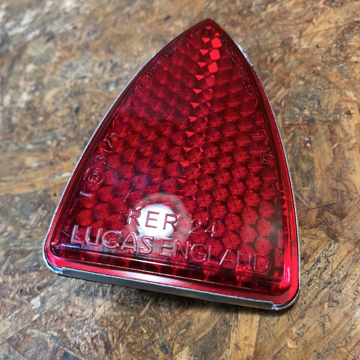 ルーカス リフレクター 黄 アンバー ビンテージ トライアンフ Triumph