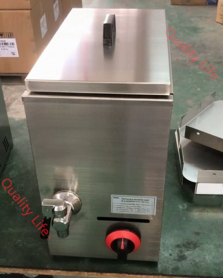 LPガスディープフライヤー 大容量 21L 12フック付き LPガス式|業務用|飲食店|店舗用品|屋台