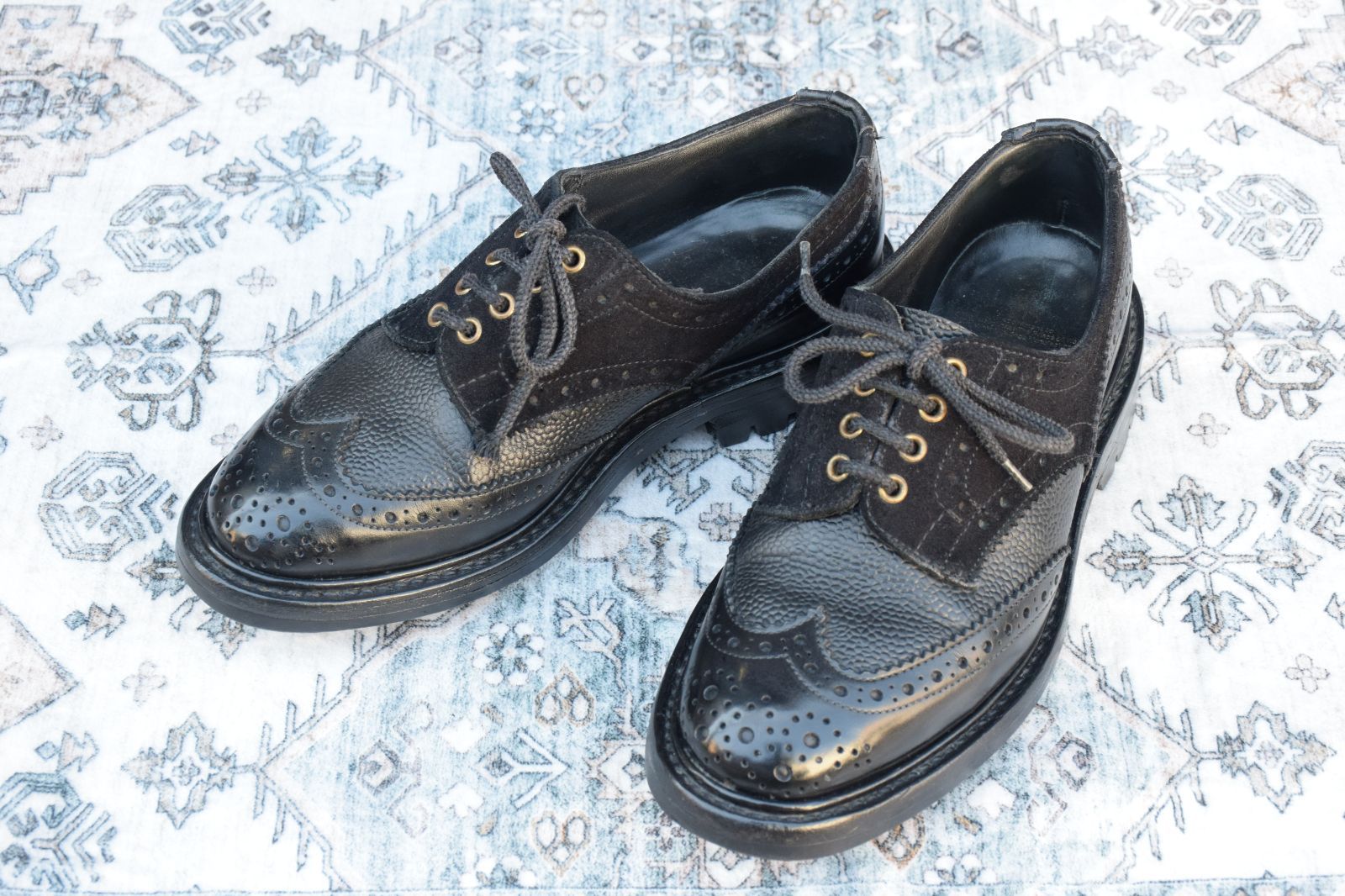 Tricker's トリッカーズ BOURTON バートン ウイング 外羽根 グレイン