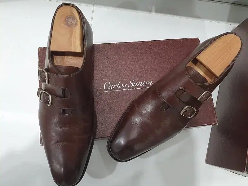 カルロス サントス ブラウン ダブルモンク 255 260mm