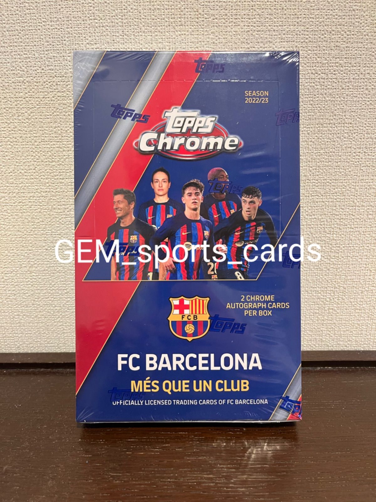 新品 未開封 送料込み 1Box】2022-23 TOPPS CHROME TEAMSET FC