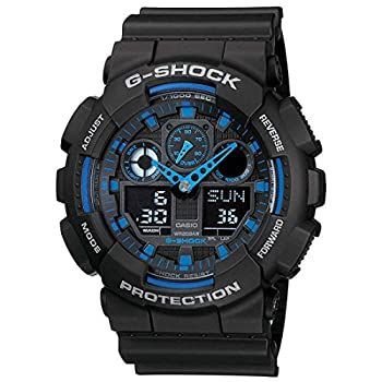 中古】CASIO (カシオ) 腕時計 G-SHOCK(Gショック） GA-100-1A2 海外