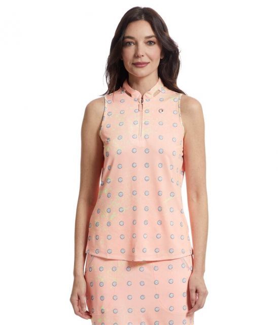 【送料無料】 ジャイミーサドック レディース シャツ トップス Heavy l Print Sleeveless Top Shell