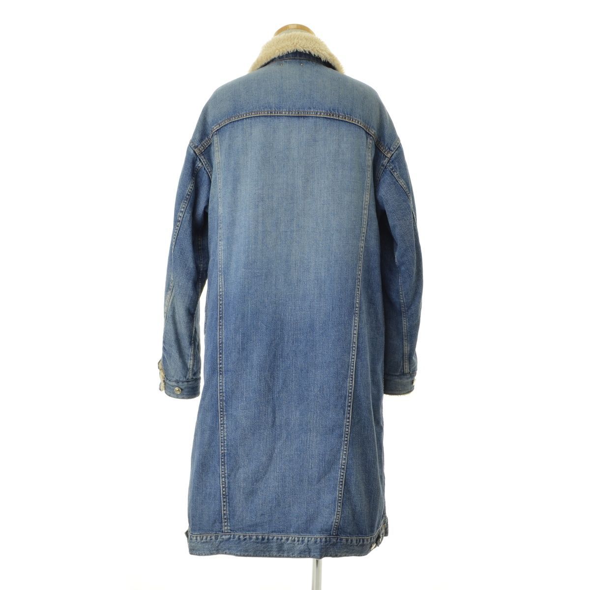 WIND AND SEA × MINE DENIM ボアデニムジャケットLサイズ 限定 Lサイズ WIND AND SEA × MINEDENIM Denim Boa GJKT Indigo Large