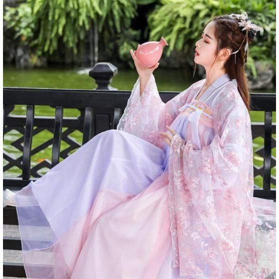 刺しゅう中華服 ロング