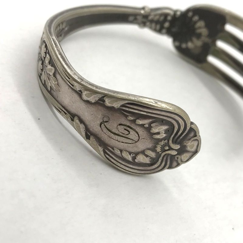 Tiffany&Co フォークバングル アクセサリー アンティーク ブレス