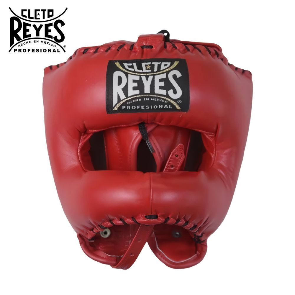 REYES 公式 レイジェス ボクシング ヘッドギア 【レッド】 フルフェイス 本革