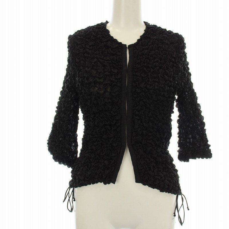 アダムエロペ Adam et Rope' 24SS 洗える シャーリングギャザー
