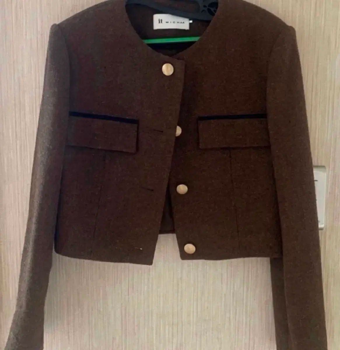 it michaa 잇미샤 スラックス パンツ ズボン ジャケット ベルト set