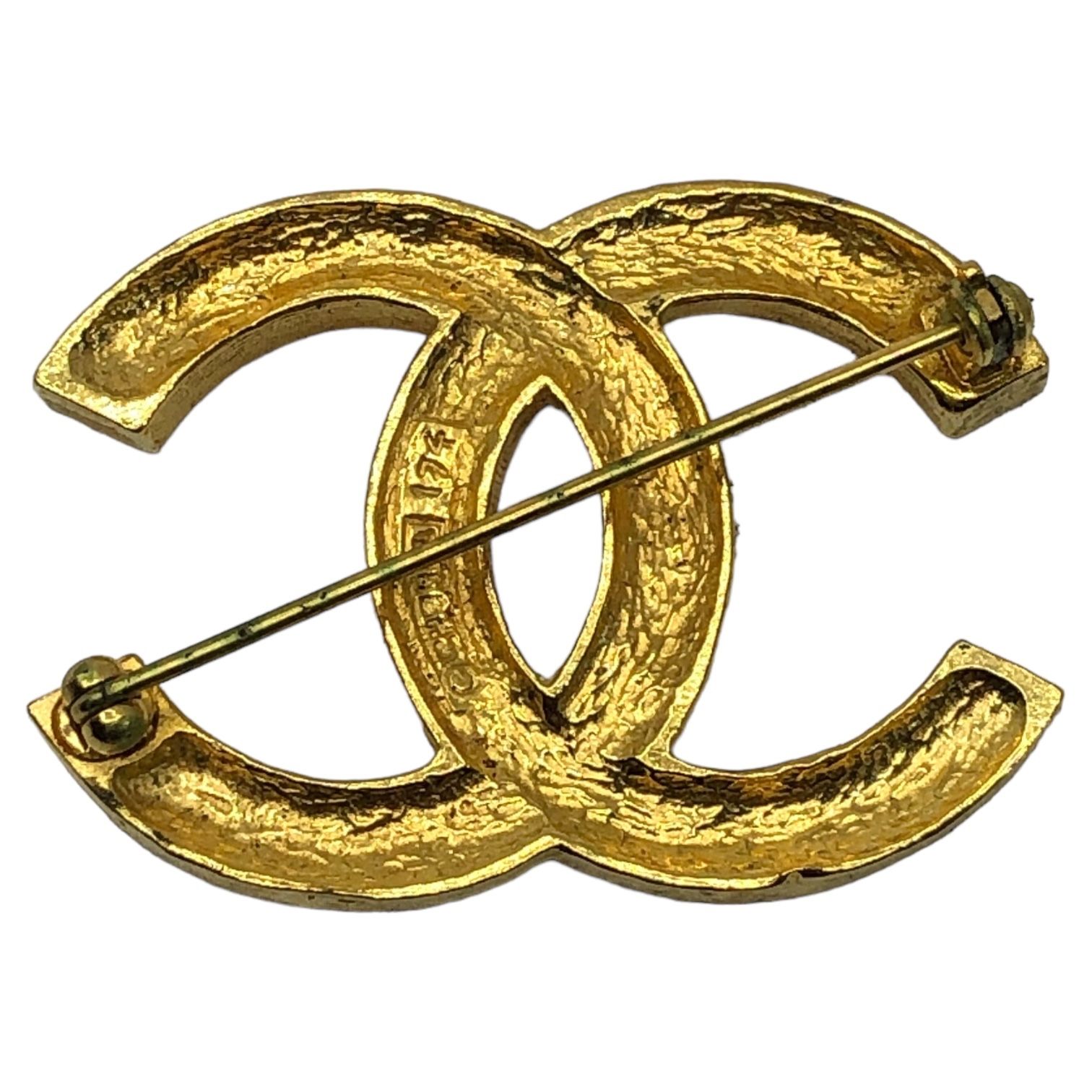 CHANEL(シャネル) Coco mark rhinestone brooch ココマーク