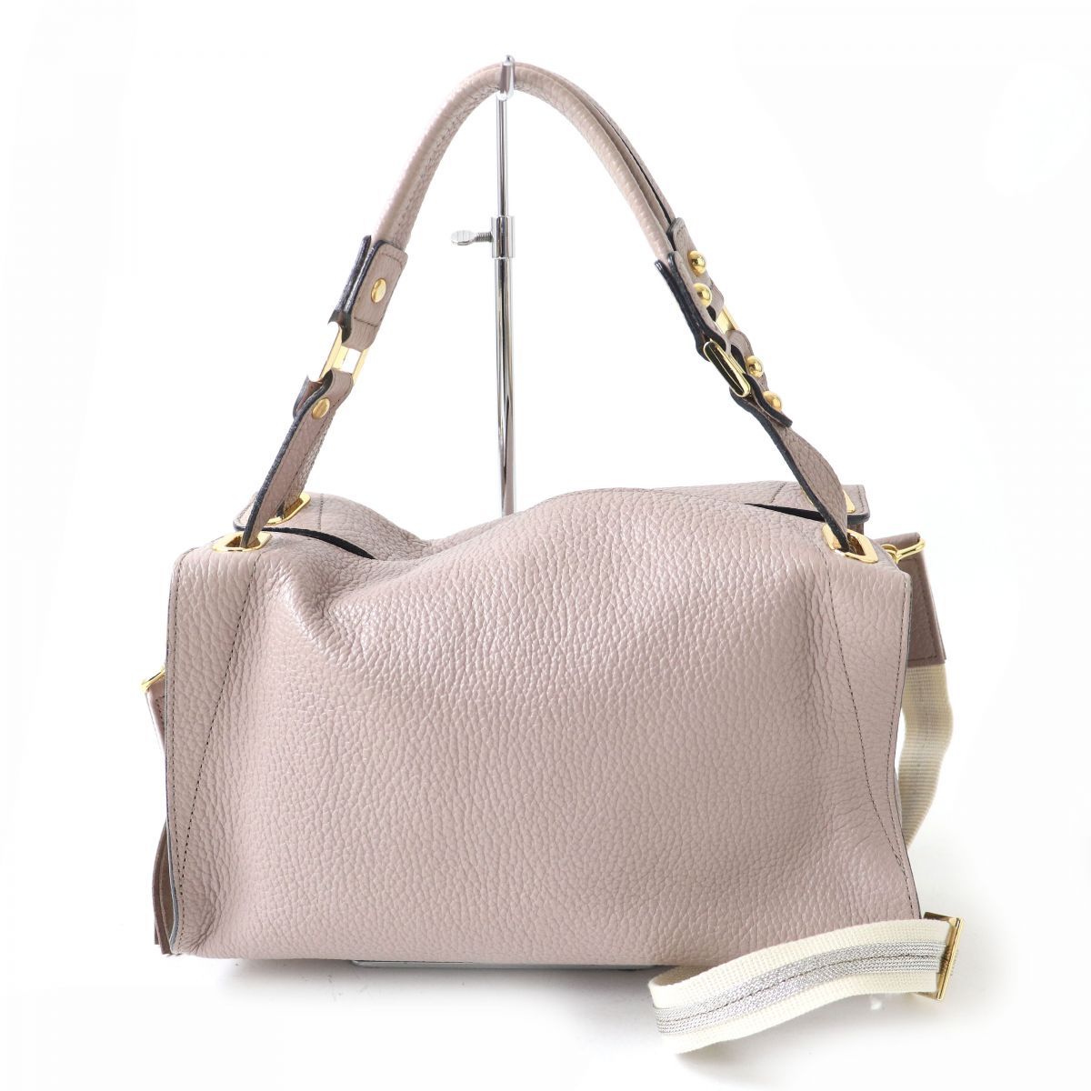完売 イアンヌ オリビア IANNE よ ショルダーバッグ 2WAY レザー