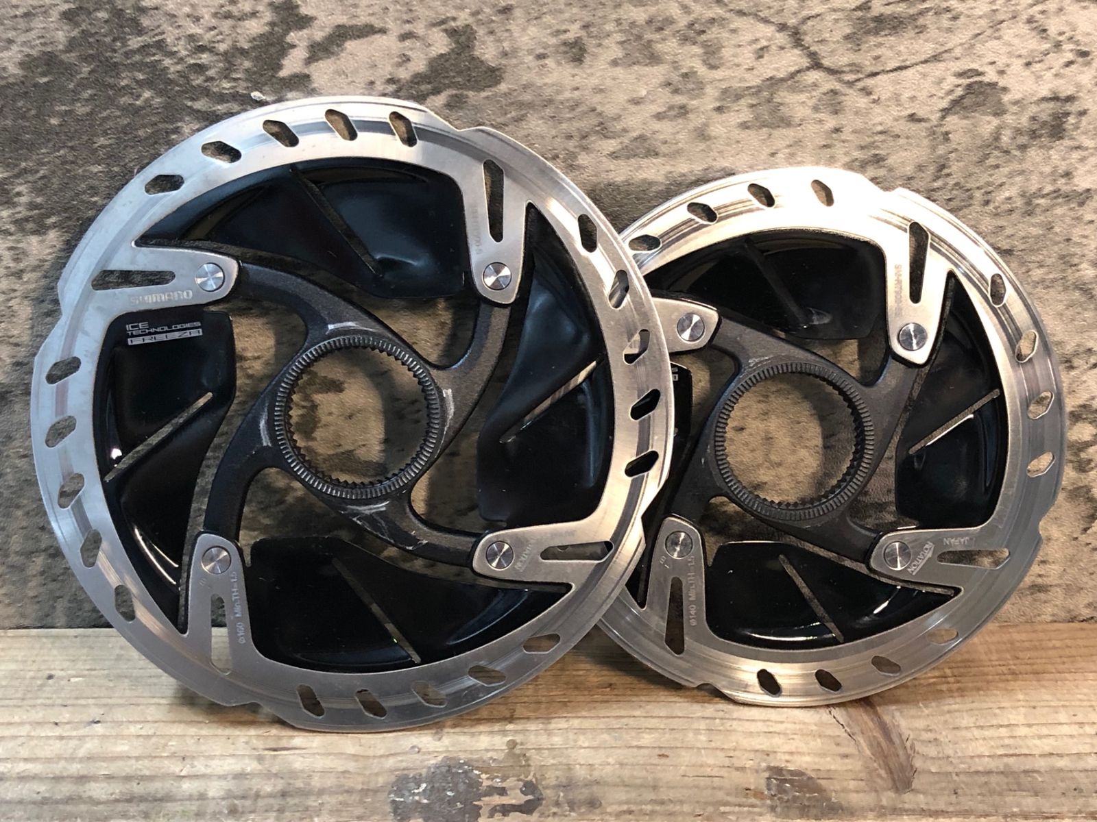 JN060 シマノ SHIMANO SM-RT900 ディスクブレーキ ローター Φ160|140 実測1.8mm