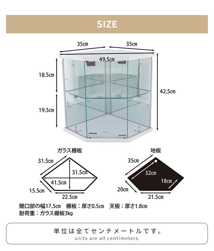 高さ43 ディスプレイ