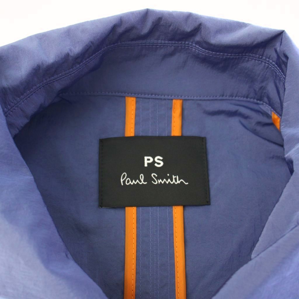 美品✨激渋꧁ポールスミス꧂スプリングコート コットン素材 内側総柄 M ピーエスポールスミス PS Paul Smith ソリッドカラータフタ