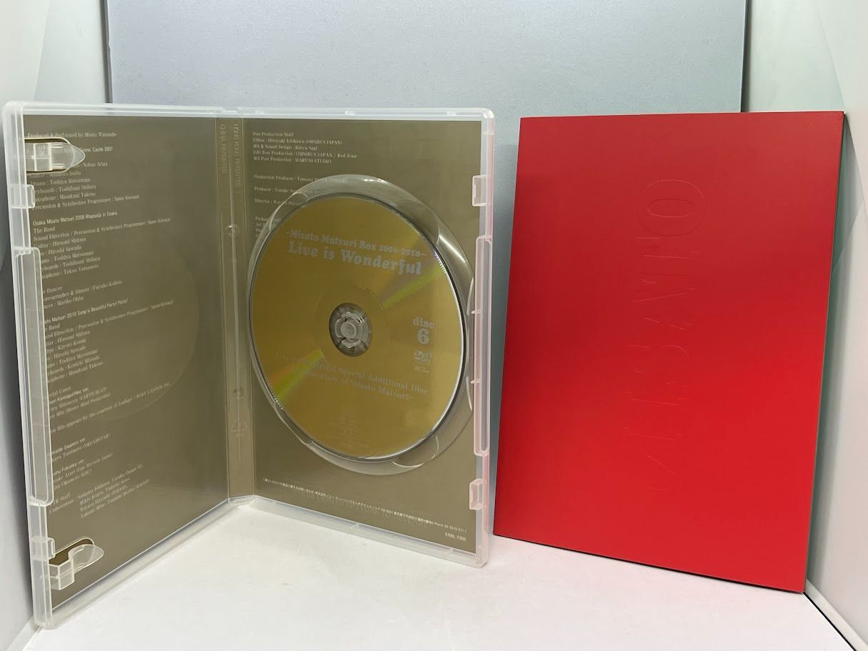 渡辺美里 Live is Wonderful ～Misato Matsuri Box 2006-2010