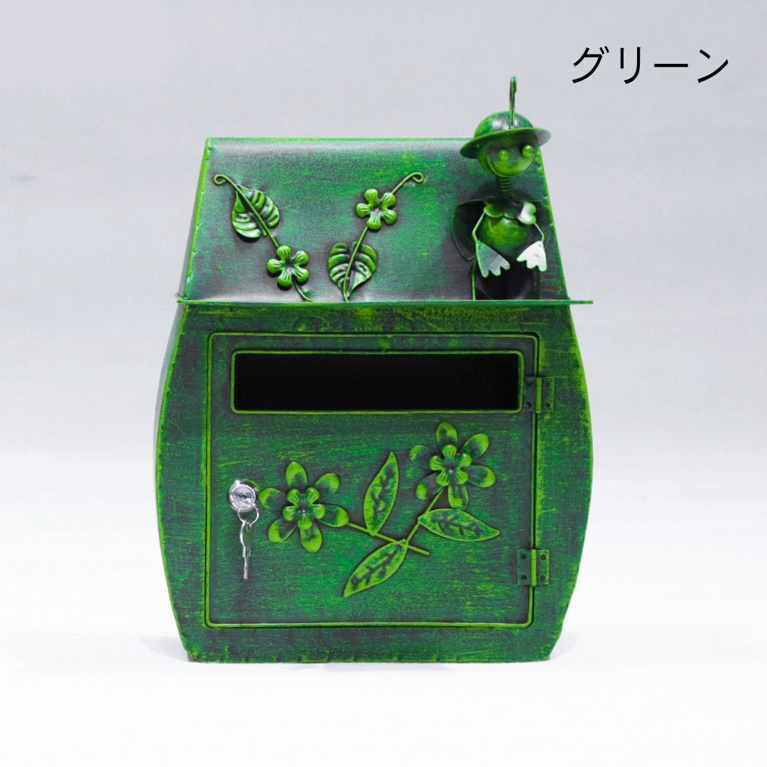 レターボックス メールボックス レトロ ビンテージ アウトドア