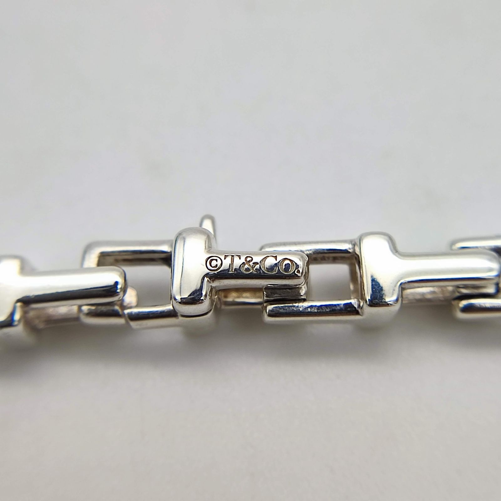 超美品】Tiffany ティファニー Tナローチェーンネックレス 925 超美品】Tiffany ティファニー Tナローチェーンネックレス 925