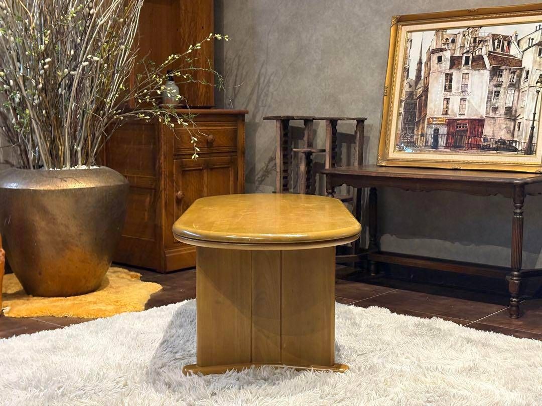 マルニ ナチュラル センターテーブル ローテーブル ラウンドテーブル SH MARWIL-DEMENAGEMENTS_CH