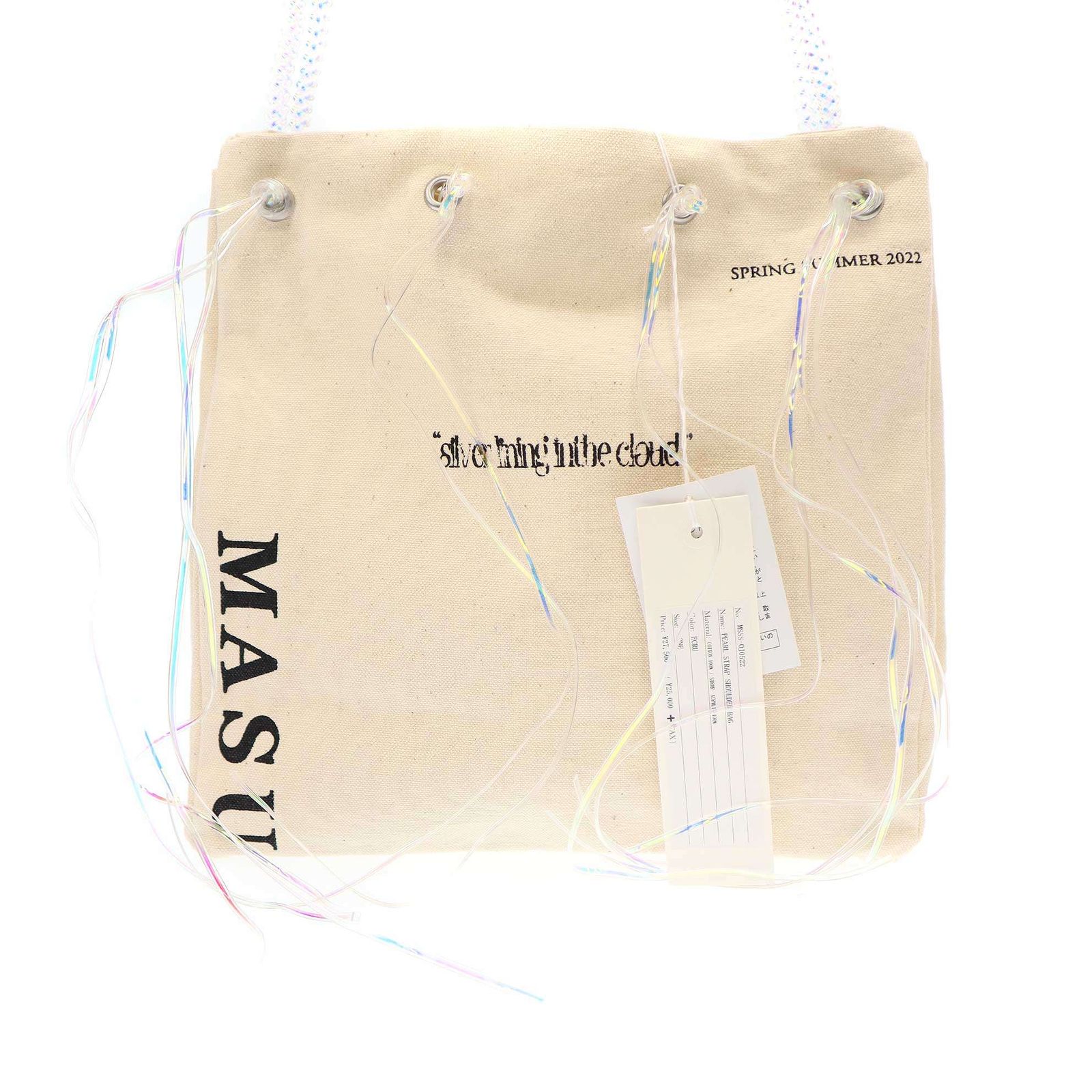 MASU エムエーエスユー PEARL STRAP BAG ショルダーバッグ MSSS-OJ0522  