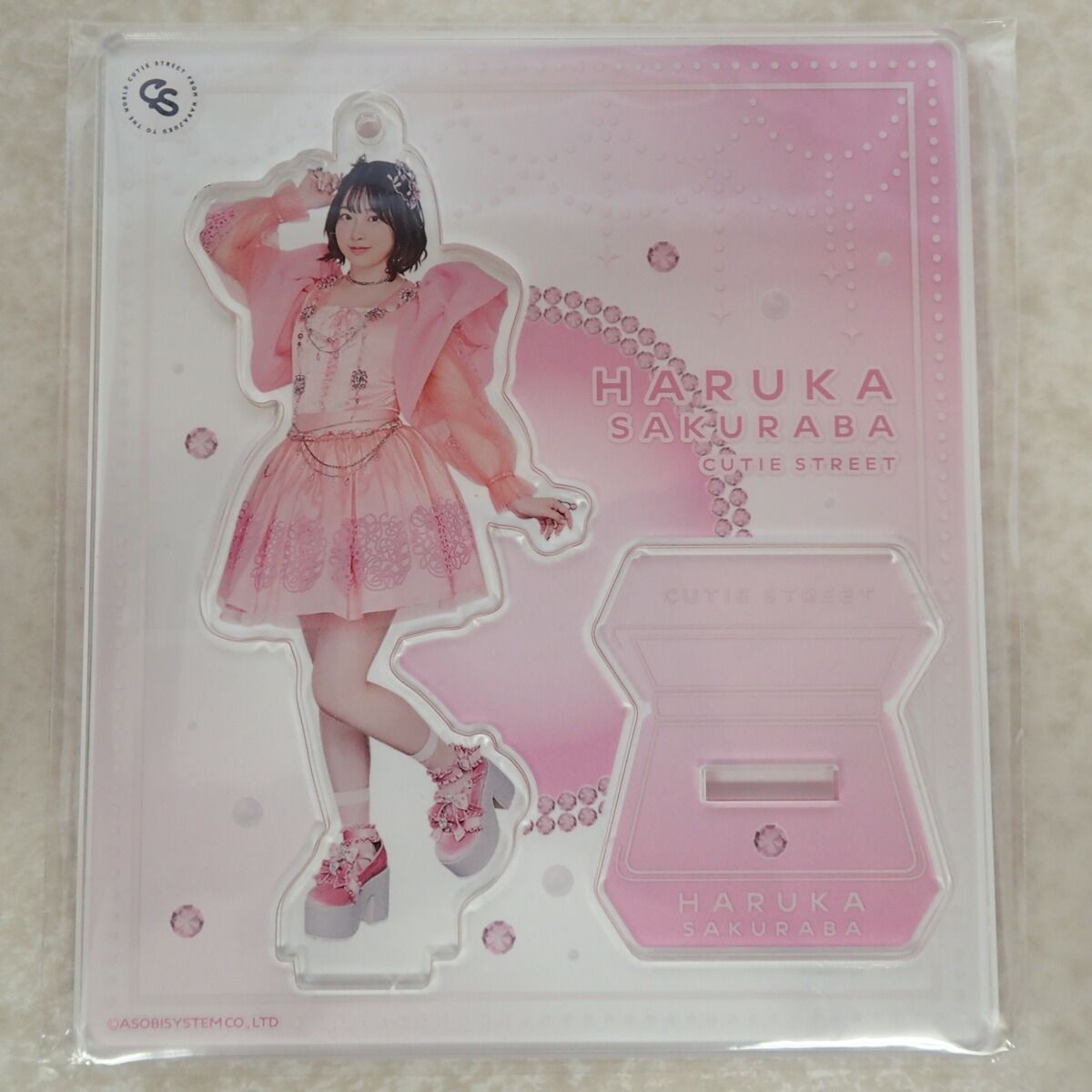 未開封 CUTIE STREET アクリルスタンド 桜庭遥花 新ビジュアル