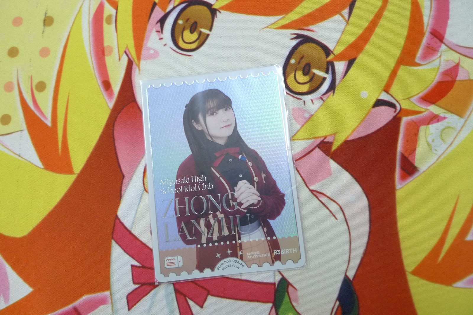 ラブカ　ラブライブ！カードゲーム　法元明菜 鍾嵐珠 PE+ サイン PE ラブライブ！ ラブカ オフィシャルカードゲーム 法元明菜 鍾嵐珠