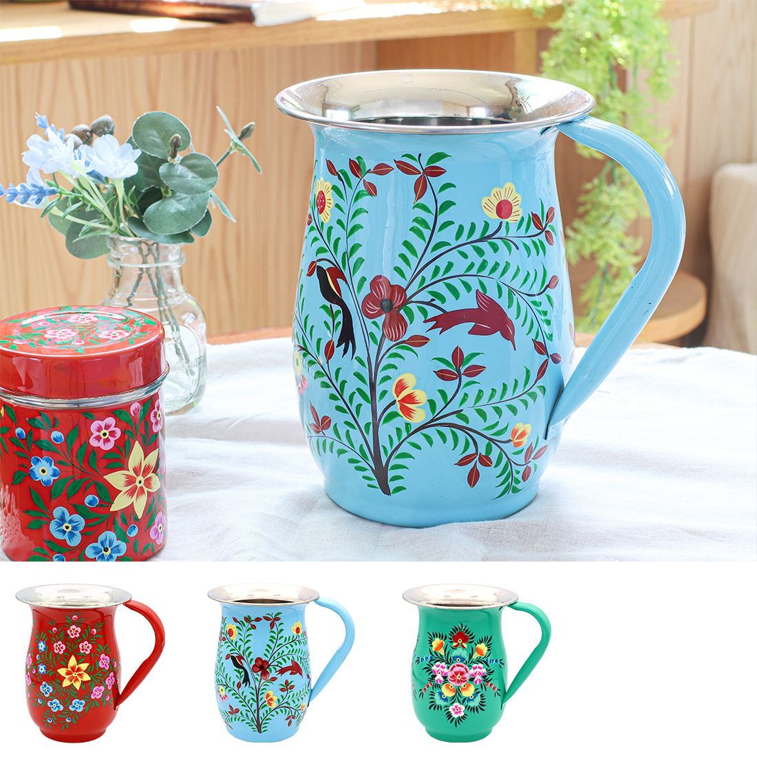 金海砂金袋型花瓶】 粉引白釉鉄砂彩 益子 合田好道・韓国金海窯造