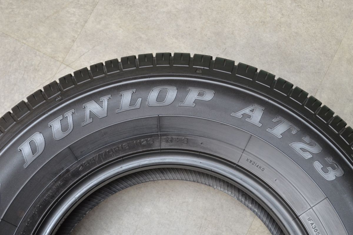 製 新車外し品 ダンロップ グラントレック AT23 265 70R16 1本 サマータイヤ 交換用 スペアに ランドクルーザー70 120プラド FFCRYSTALESIA_COM