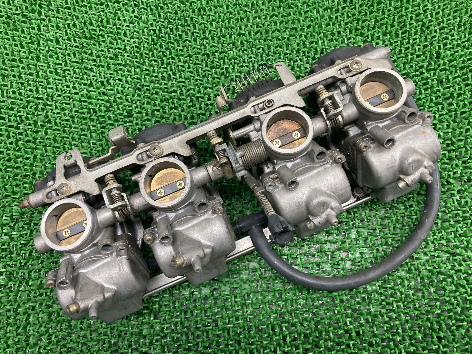 バリオス キャブレター V698 カワサキ 純正 バイク 部品 ZR250A バリオス キャブレター V698 カワサキ 純正 バイク 部品 ZR250A
