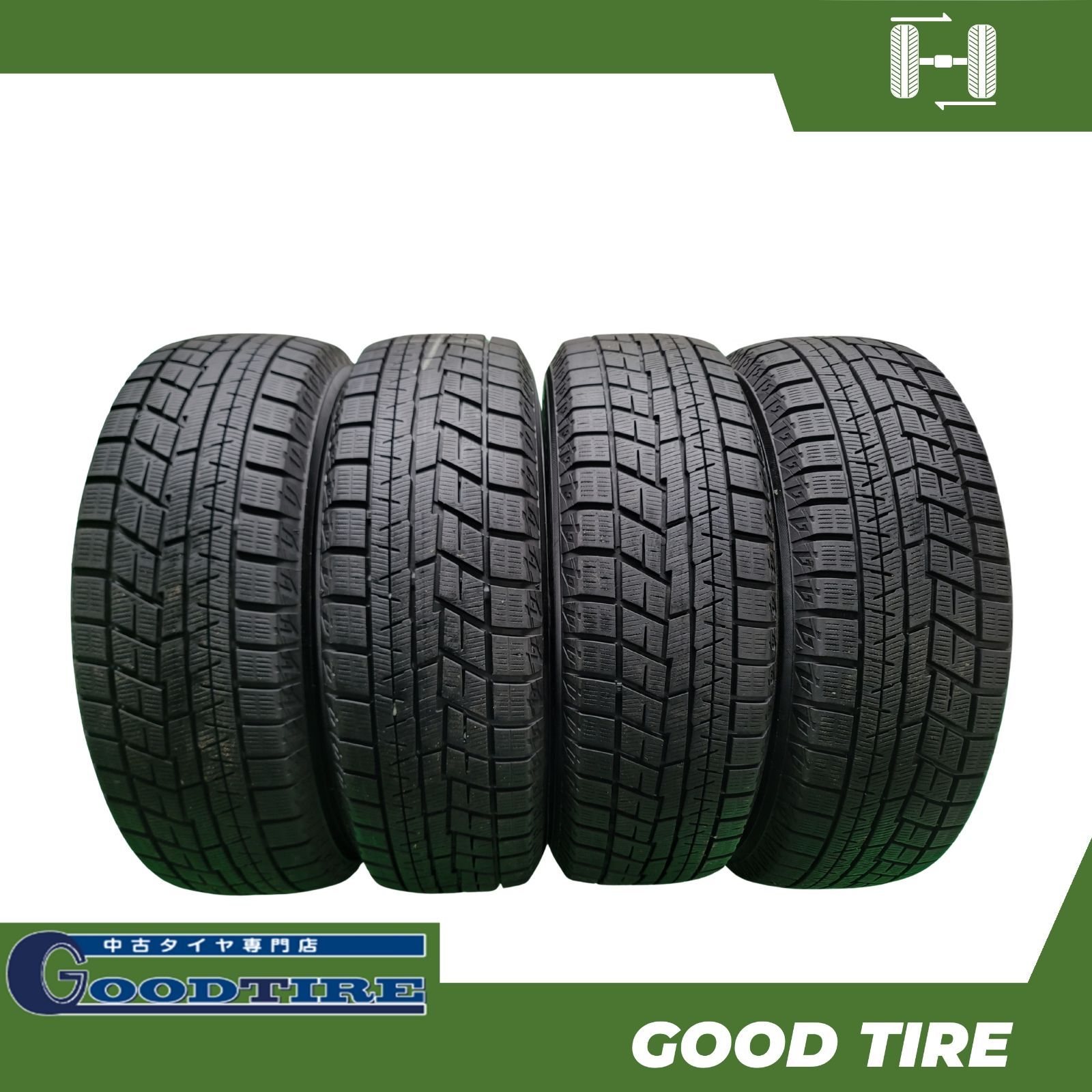 195/65R15ヨコハマICEGUARDIG602023年製4本冬用8分山中古タイヤタイヤ 