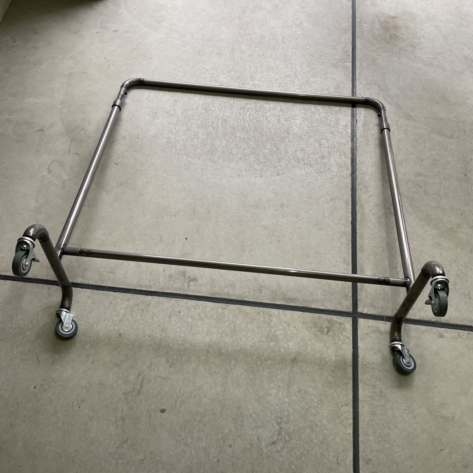 インダストリアル 鉄製 アイアン 配管パイプ ハンガーラック 無骨 シャビー