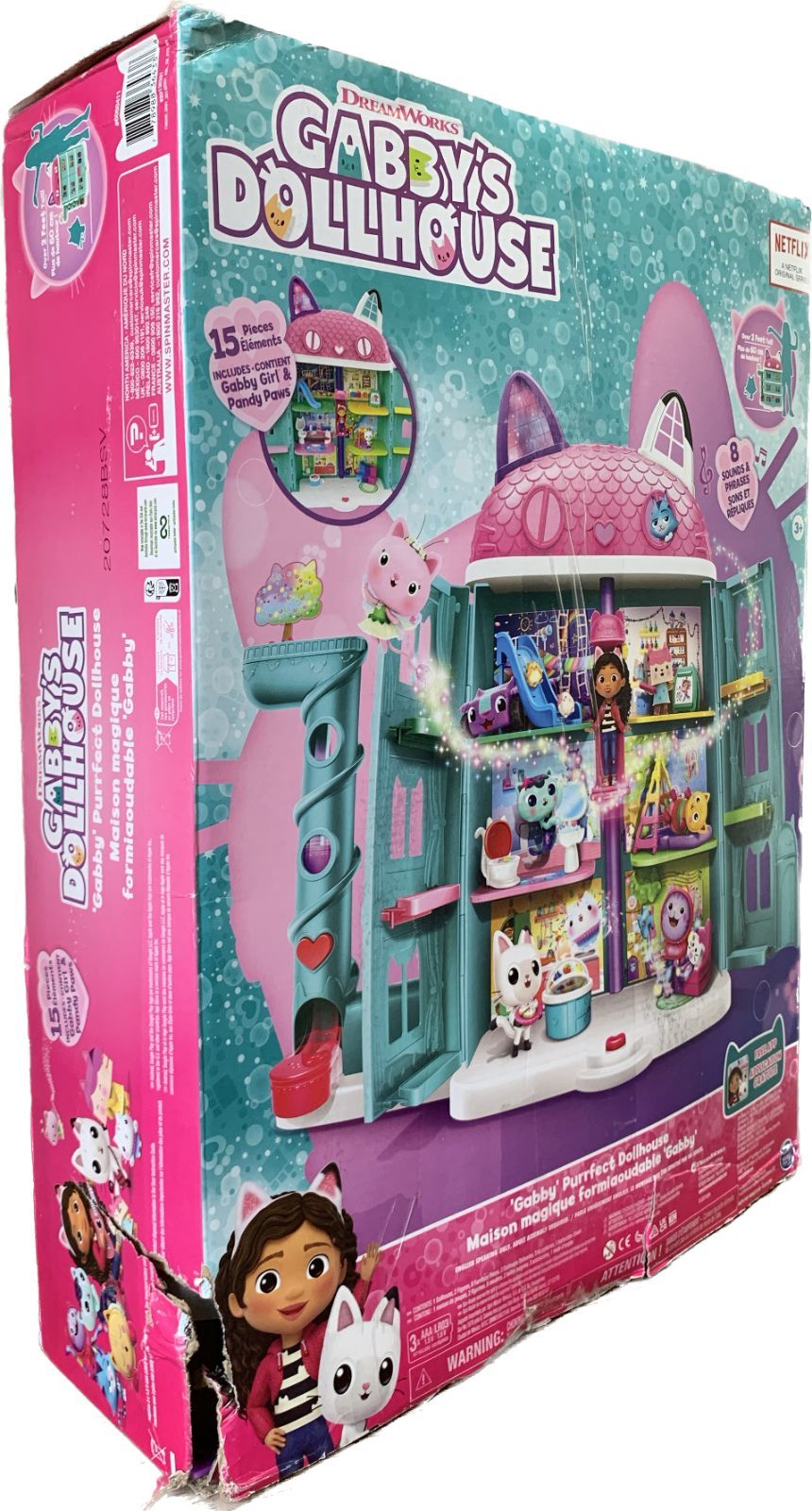 中古品・未使用品】ギャビーのドールハウス Gabby's Dollhouse